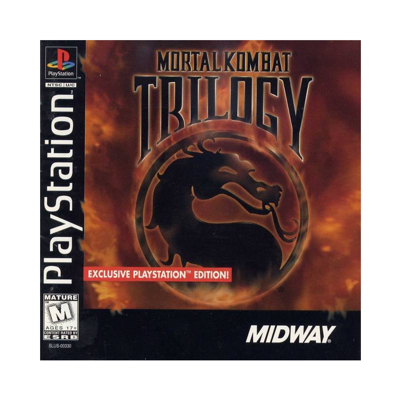 کاور بازی Mortal Kombat Trilogy مخصوص پلی استیشن وان (PS1)