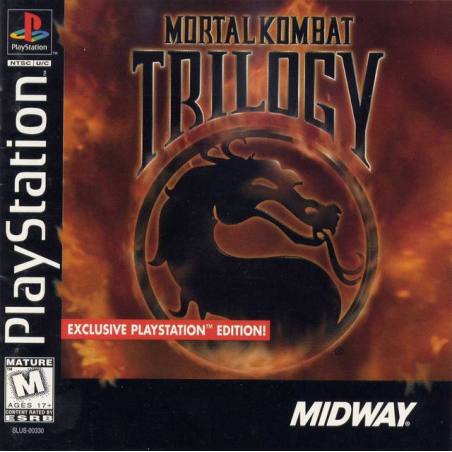 کاور بازی Mortal Kombat Trilogy مخصوص پلی استیشن وان (PS1)
