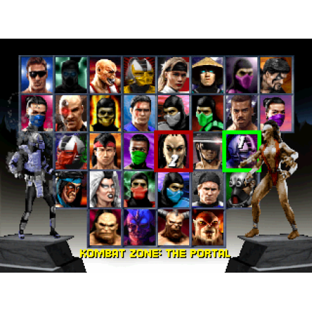 اسکرین شات و تصویر گیم پلی بازی Mortal Kombat Trilogy مخصوص پلی استیشن وان (PS1) تصویر شماره 1