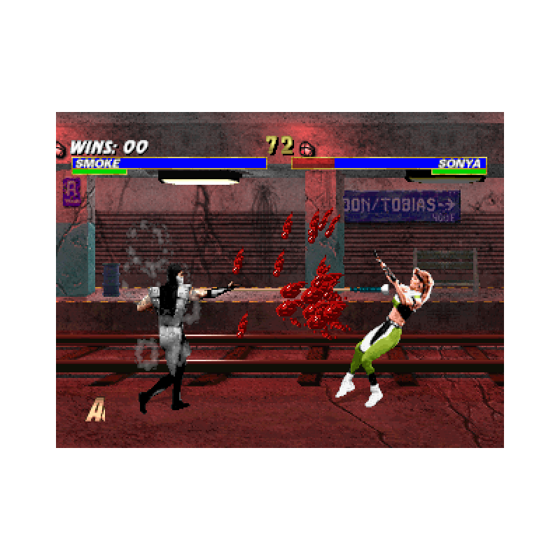 اسکرین شات و تصویر گیم پلی بازی Mortal Kombat Trilogy مخصوص پلی استیشن وان (PS1) تصویر شماره 4