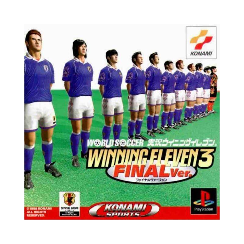 کاور بازی Winning Eleven 3 مخصوص پلی استیشن وان (PS1)