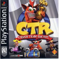 کاور بازی Crash Team Racing مخصوص پلی استیشن وان (PS1)
