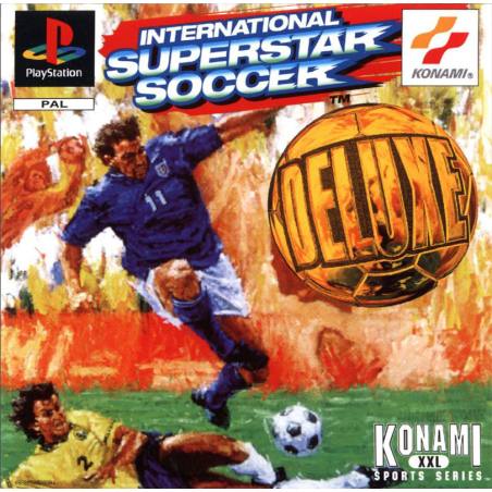 کاور بازی International Superstar Soccer Deluxe مخصوص پلی استیشن وان (PS1)