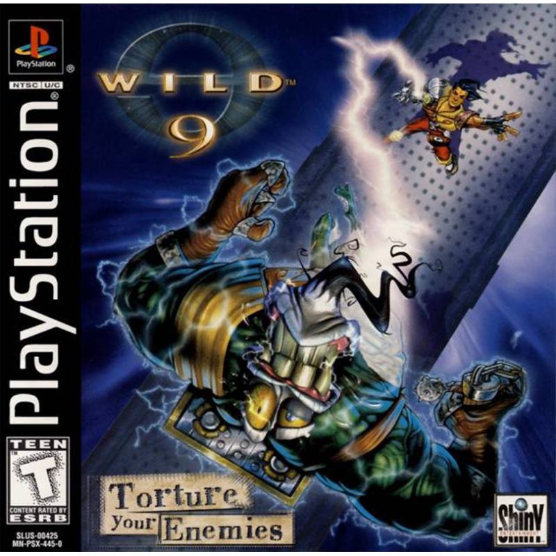 کاور بازی Wild 9 مخصوص پلی استیشن وان (PS1)