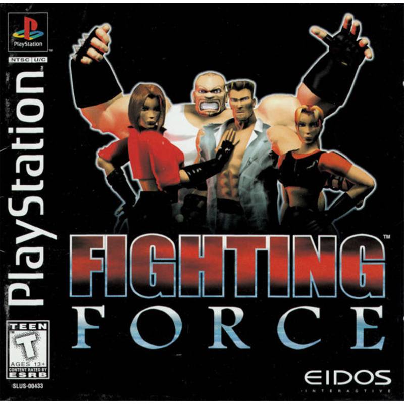 کاور بازی Fighting Force مخصوص پلی استیشن وان (PS1)