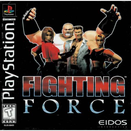کاور بازی Fighting Force مخصوص پلی استیشن وان (PS1)