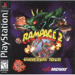 کاور بازی Rampage 2: Universal Tour مخصوص پلی استیشن وان (PS1)