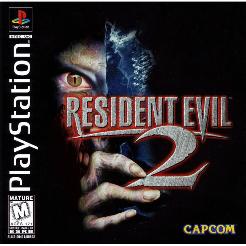 کاور بازی Resident Evil 2 مخصوص پلی استیشن وان (PS1)