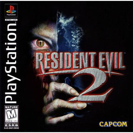 کاور بازی Resident Evil 2 مخصوص پلی استیشن وان (PS1)