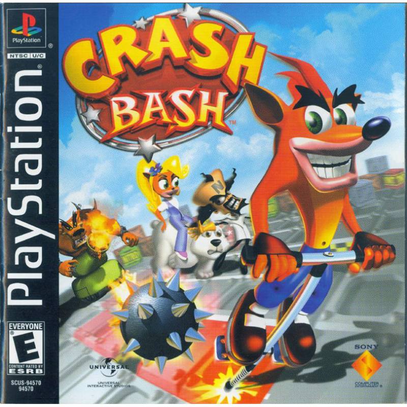 کاور بازی Crash Bash مخصوص پلی استیشن وان (PS1)