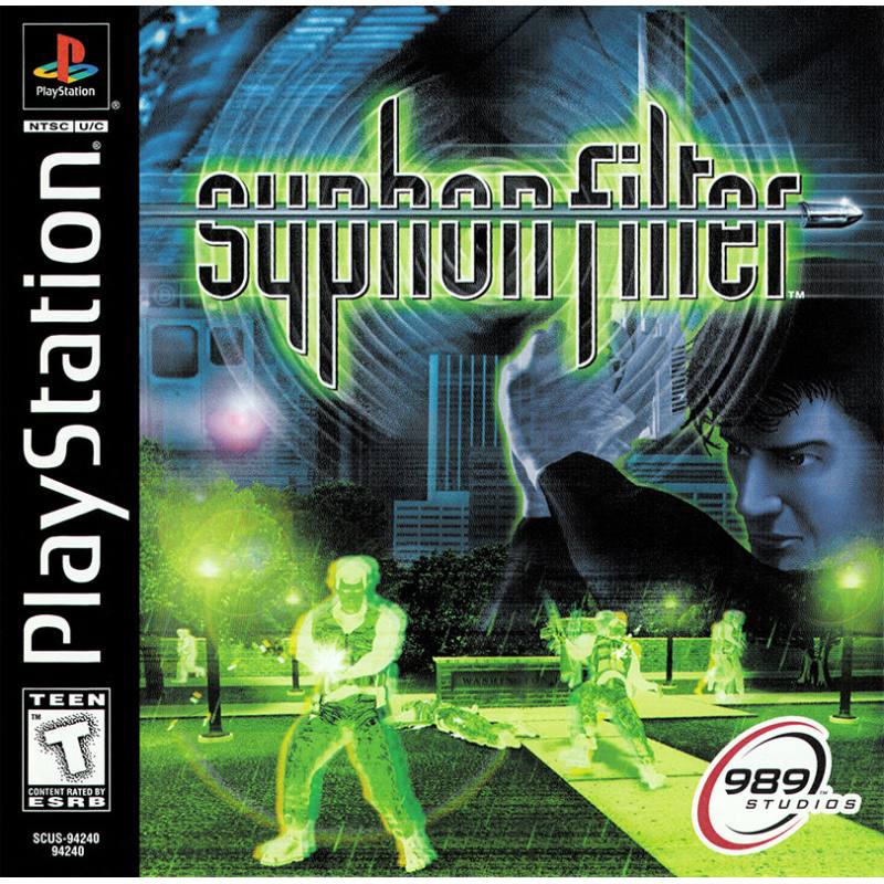 کاور بازی Syphon Filter مخصوص پلی استیشن وان (PS1)