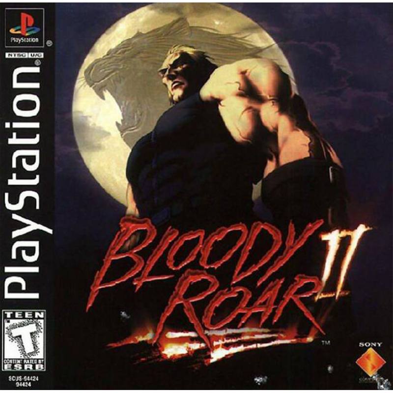 کاور بازی Bloody Roar 2 مخصوص پلی استیشن وان (PS1)
