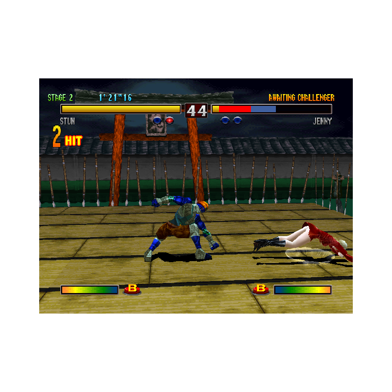 اسکرین شات و تصویر گیم‌پلی بازی Bloody Roar 2 مخصوص پلی استیشن وان (PS1) تصویر شماره 3
