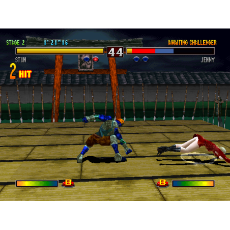 اسکرین شات و تصویر گیم‌پلی بازی Bloody Roar 2 مخصوص پلی استیشن وان (PS1) تصویر شماره 3