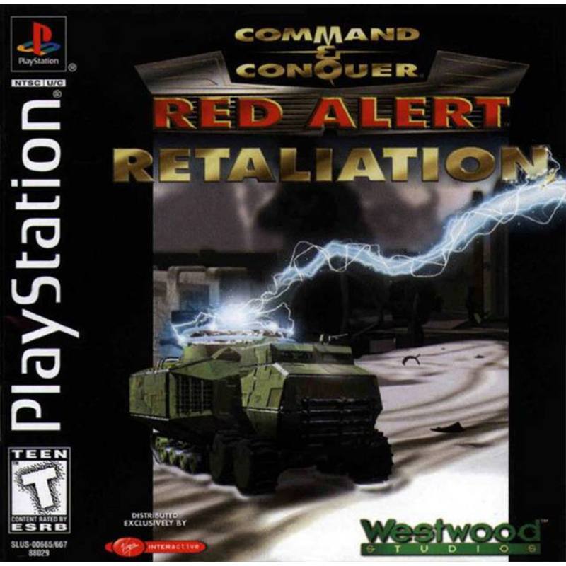 بازی Command & Conquer: Red Alert – Retaliation برای PS1