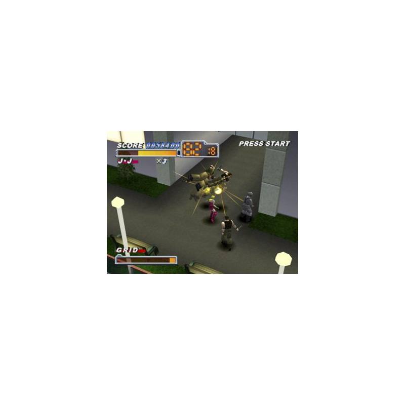 اسکرین شات و تصویر گیم‌پلی بازی Crisis Beat مخصوص پلی استیشن وان (PS1) تصویر شماره 1