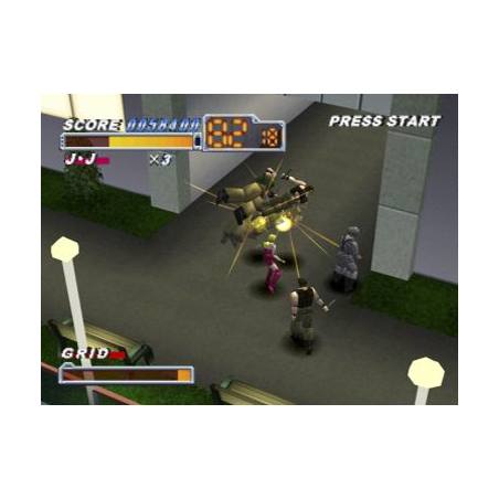 اسکرین شات و تصویر گیم‌پلی بازی Crisis Beat مخصوص پلی استیشن وان (PS1) تصویر شماره 1