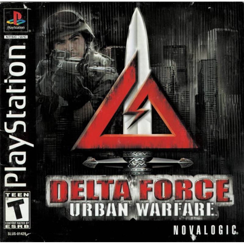 کاور بازی Delta Force: Urban Warfare مخصوص پلی استیشن وان (PS1)