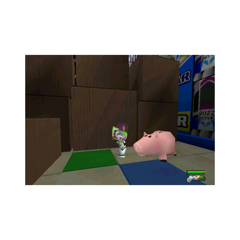 اسکرین شات و تصویر گیم‌پلی بازی Disney/Pixar Toy Story 2: Buzz Lightyear to the Rescue! مخصوص پلی استیشن وان (PS1) تصویر شماره 1
