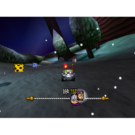 اسکرین شات و تصویر گیم‌پلی بازی Disney/Pixar Toy Story Racer مخصوص پلی استیشن وان (PS1) تصویر شماره 4