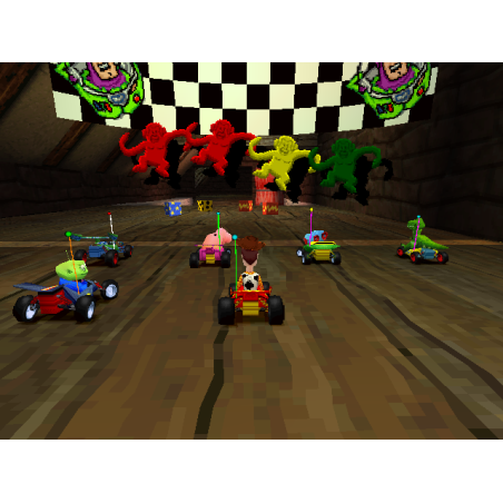 اسکرین شات و تصویر گیم‌پلی بازی Disney/Pixar Toy Story Racer مخصوص پلی استیشن وان (PS1) تصویر شماره 5