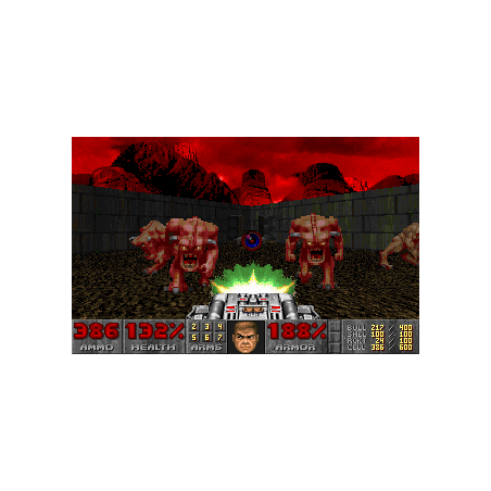 اسکرین شات و تصویر گیم‌پلی بازی Doom مخصوص پلی استیشن وان (PS1) تصویر شماره 1