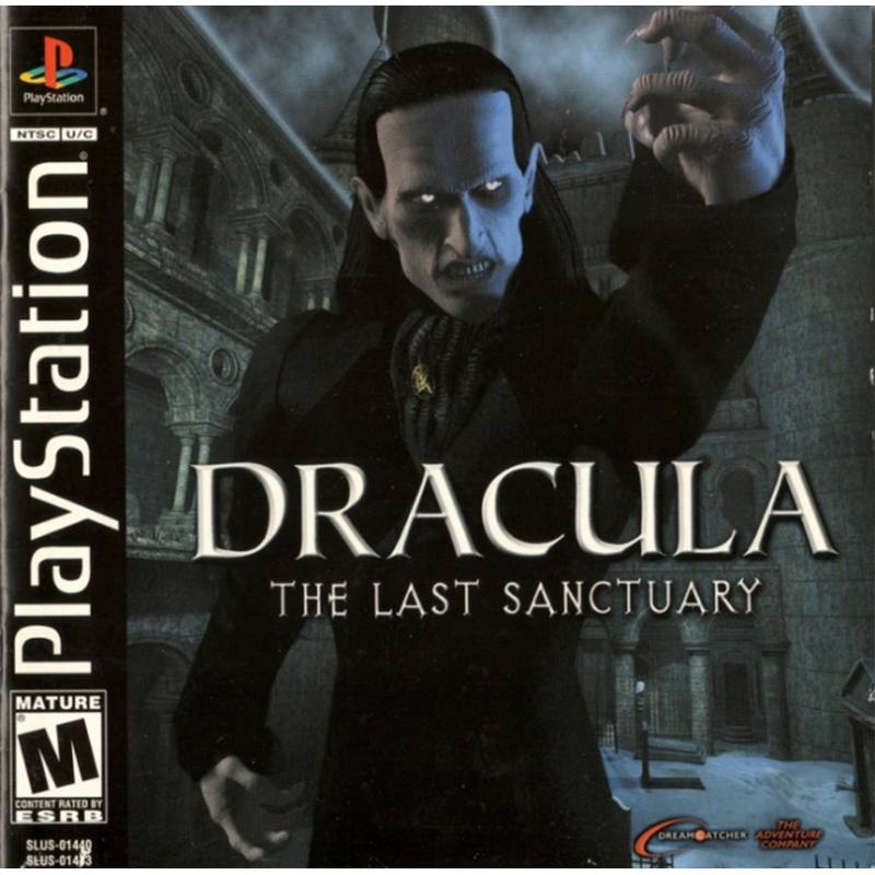 کاور بازی Dracula: The Last Sanctuary مخصوص پلی استیشن وان (PS1)