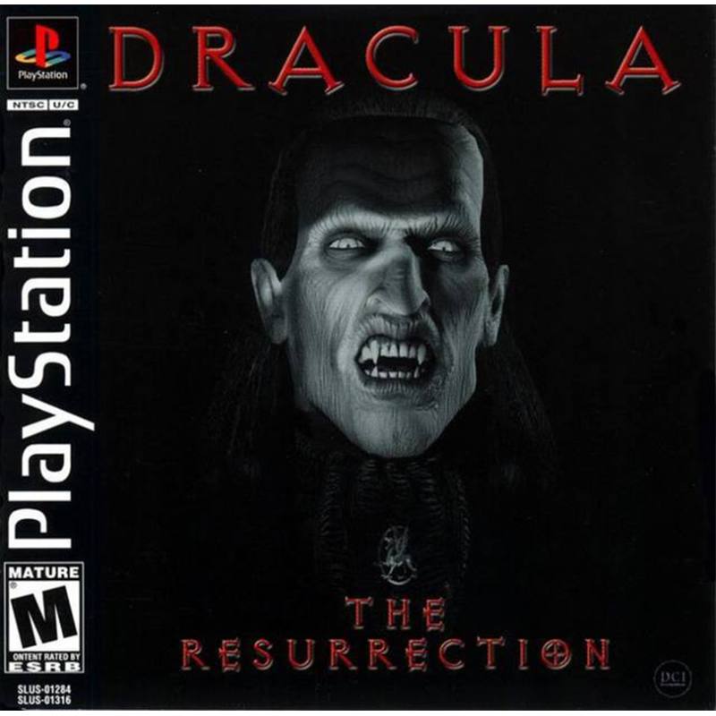 کاور بازی Dracula: The Resurrection مخصوص پلی استیشن وان (PS1)