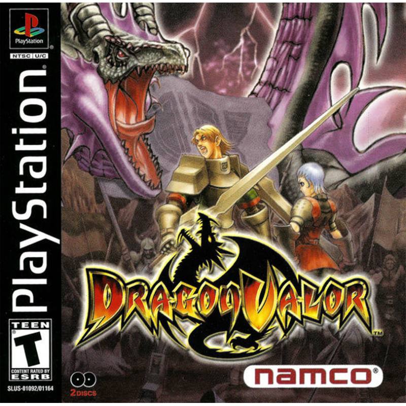 کاور بازی Dragon Valor مخصوص پلی استیشن وان (PS1)