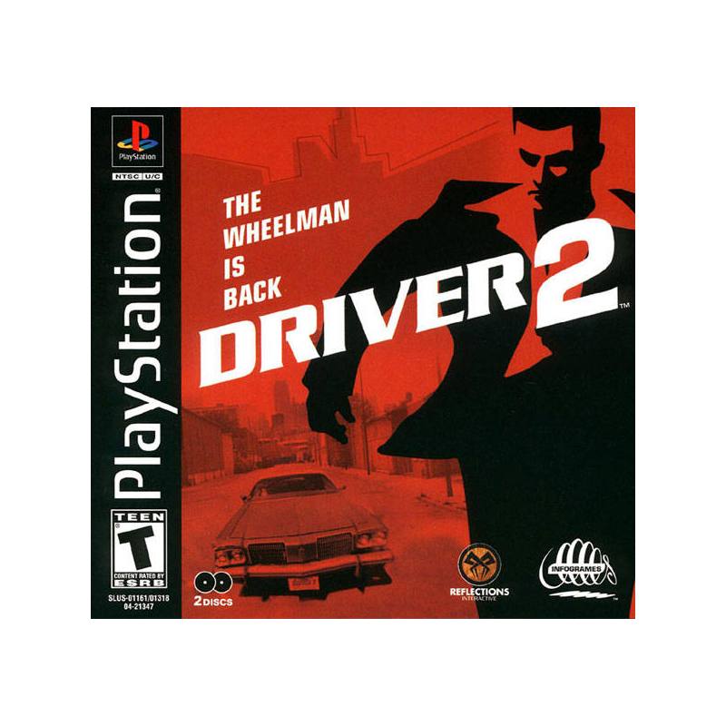 کاور بازی Driver 2 مخصوص پلی استیشن وان (PS1)