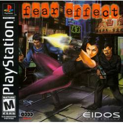 کاور بازی Fear Effect مخصوص پلی استیشن وان (PS1)