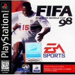 کاور بازی FIFA: Road to World Cup 98 مخصوص پلی استیشن وان (PS1)