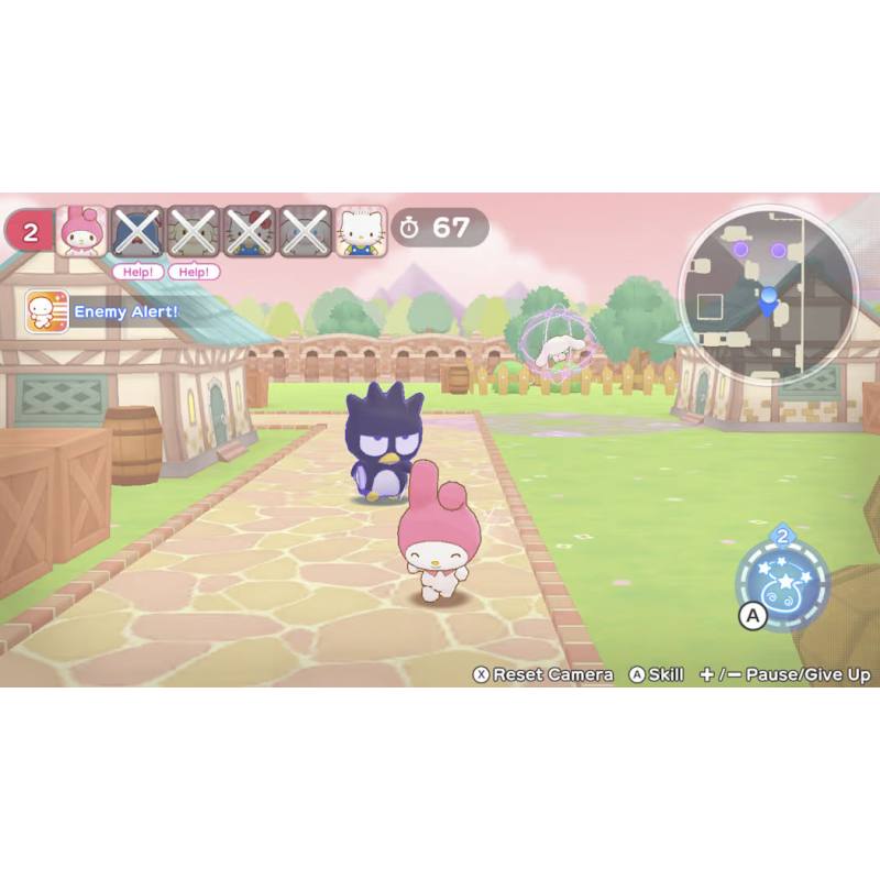 اسکرین شات (تصویر گیم پلی) بازی Hello Kitty and Friends Freeze Tag Party نسخه نینتندو سوییچ (Nintendo Switch) تصویر 1