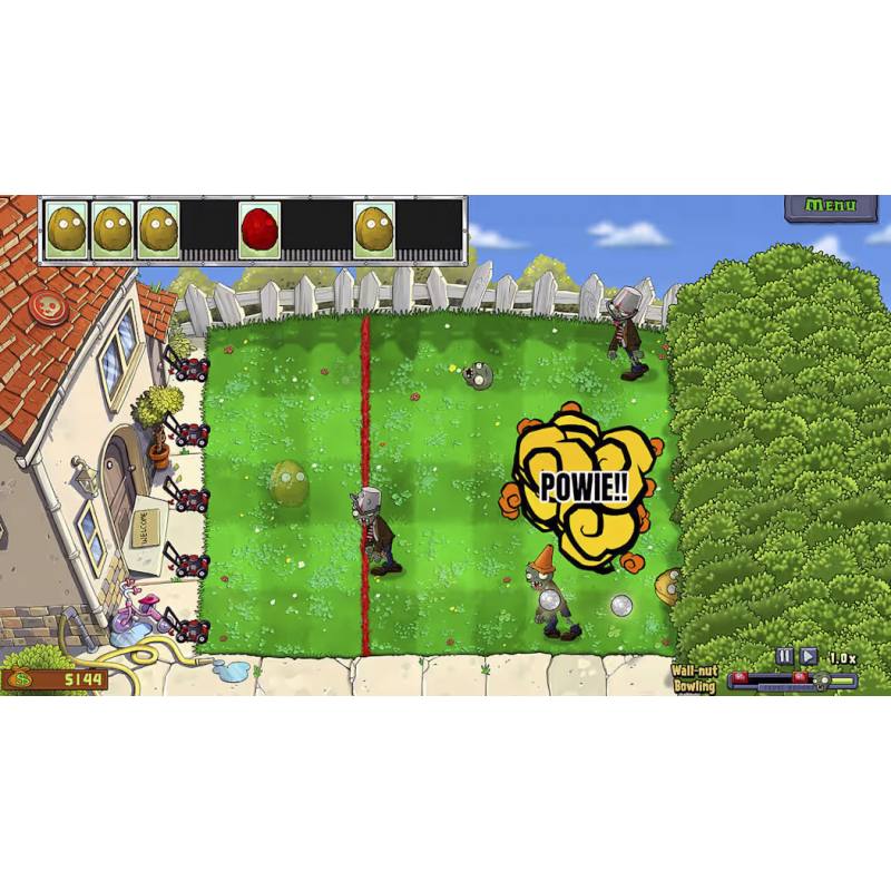 اسکرین شات (تصویر گیم پلی) بازی Plants vs Zombies Replanted نسخه نینتندو سوییچ (Nintendo Switch) تصویر 1