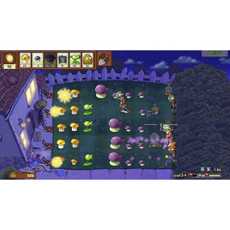 اسکرین شات (تصویر گیم پلی) بازی Plants vs Zombies Replanted نسخه نینتندو سوییچ (Nintendo Switch) تصویر 3