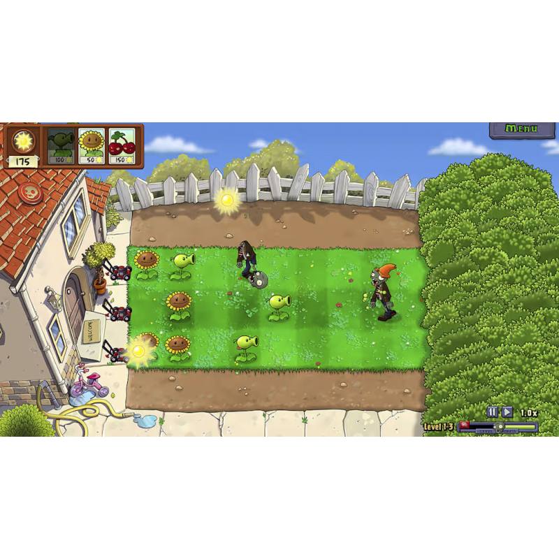 اسکرین شات (تصویر گیم پلی) بازی Plants vs Zombies Replanted نسخه نینتندو سوییچ (Nintendo Switch) تصویر 4
