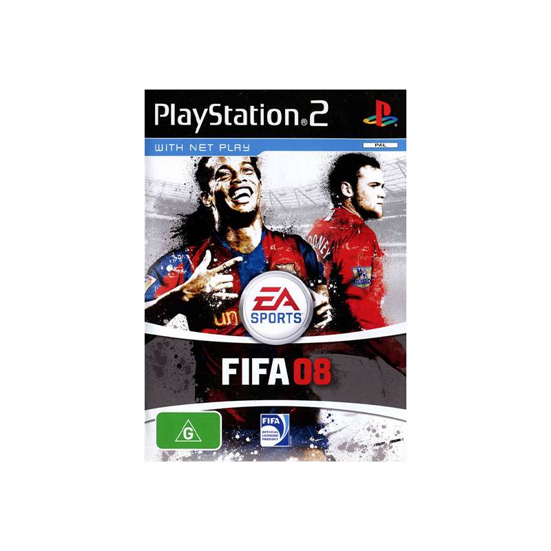 کاور بازی FIFA Soccer 08 برای پلی استیشن 2 (PS2)