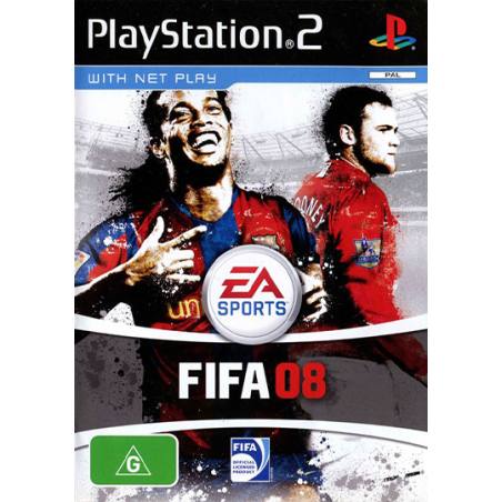 کاور بازی FIFA Soccer 08 برای پلی استیشن 2 (PS2)