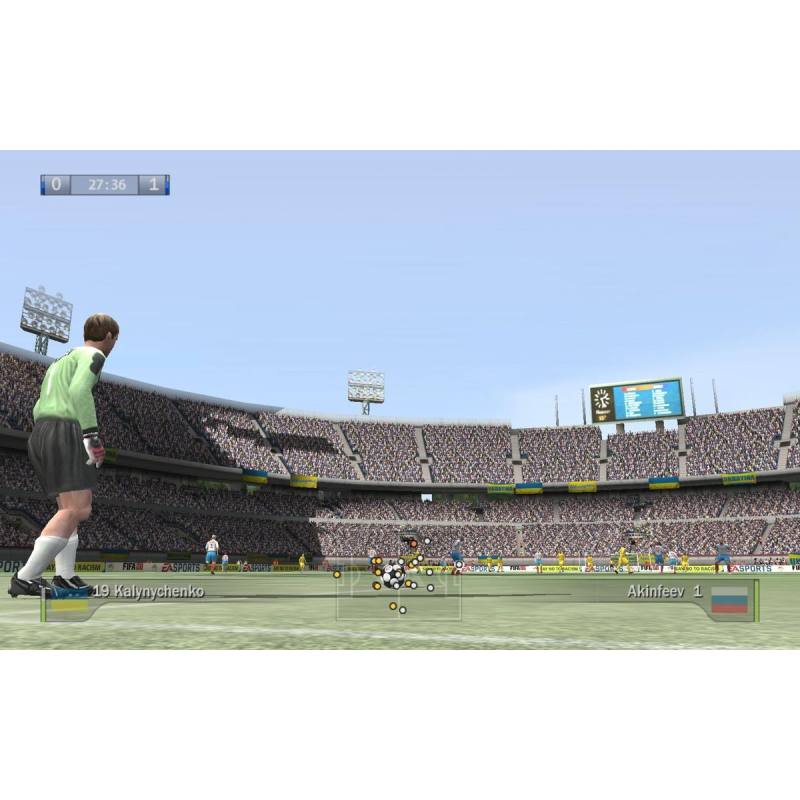 اسکرین شات و تصویر گیم پلی بازی FIFA Soccer 08 مربوط به PS2 (پلی استیشن 2) تصویر شماره 4