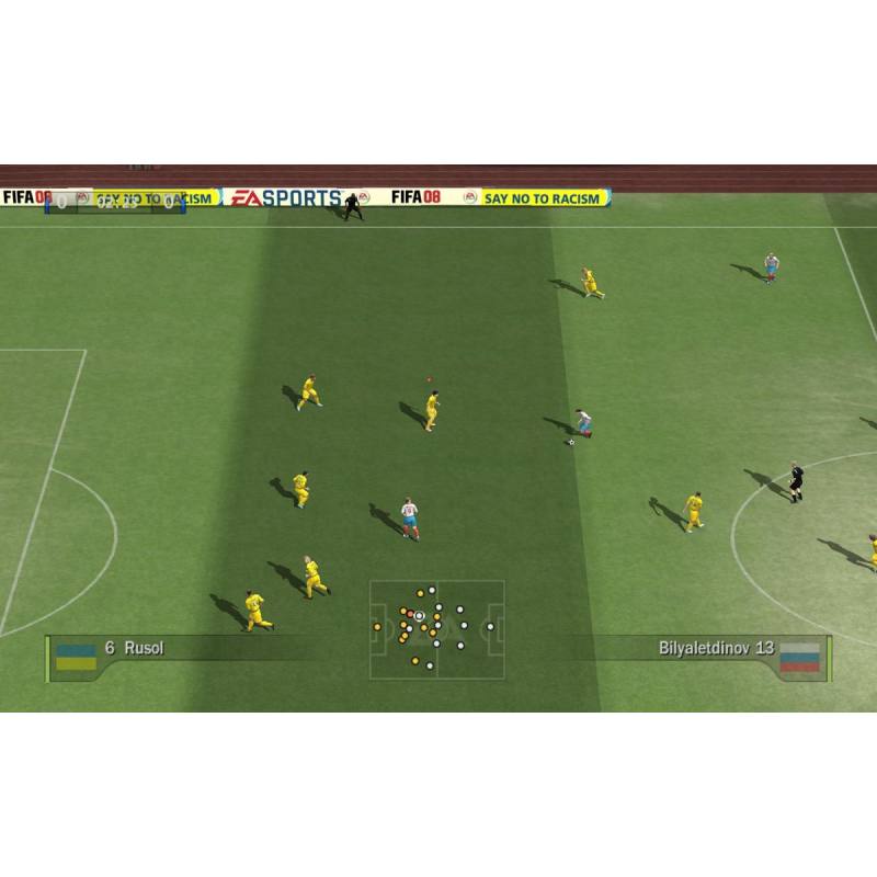 اسکرین شات و تصویر گیم پلی بازی FIFA Soccer 08 مربوط به PS2 (پلی استیشن 2) تصویر شماره 5