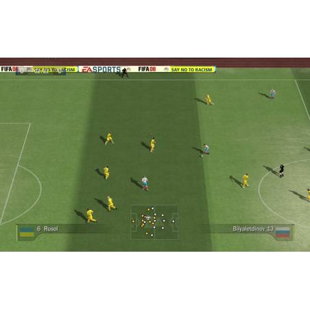 اسکرین شات و تصویر گیم پلی بازی FIFA Soccer 08 مربوط به PS2 (پلی استیشن 2) تصویر شماره 5