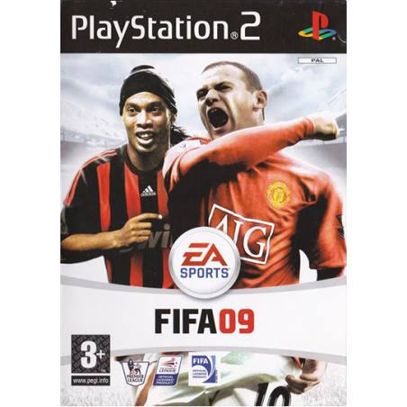 کاور بازی FIFA Soccer 09 برای پلی استیشن 2 (PS2)