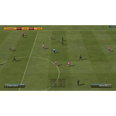 اسکرین شات و تصویر گیم پلی بازی Fifa Soccer 14 مربوط به PS2 (پلی استیشن 2) تصویر شماره 1