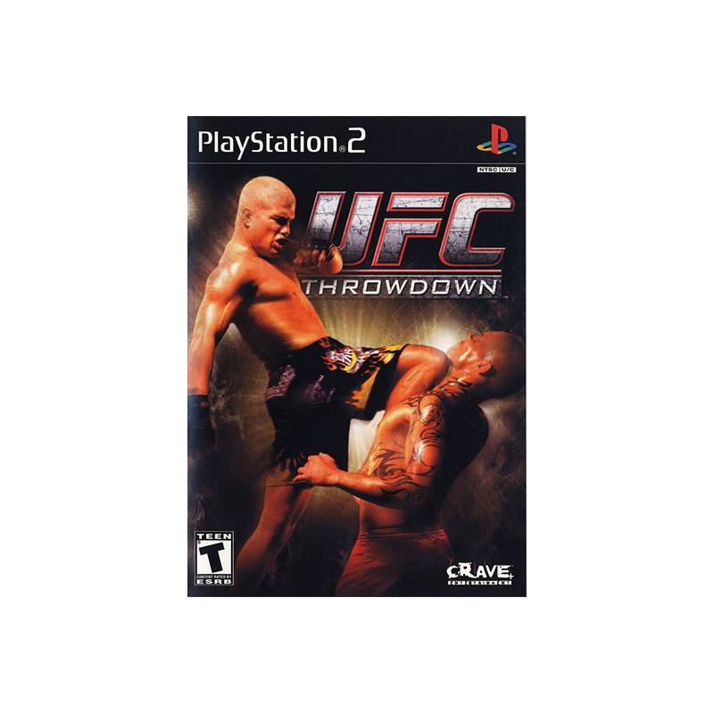کاور بازی UFC Throwdown برای پلی استیشن 2 (PS2)