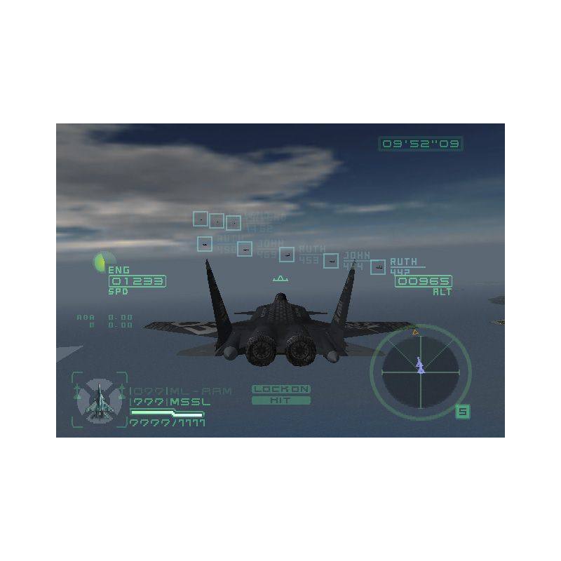 اسکرین شات و تصویر گیم پلی بازی Air Force Delta Strike مربوط به PS2 (پلی استیشن 2) تصویر شماره 2