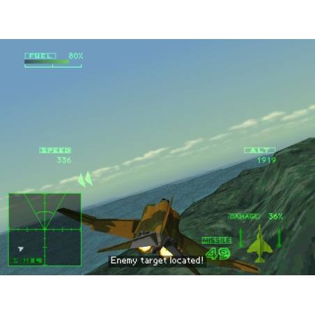 اسکرین شات و تصویر گیم پلی بازی Ace Combat 2 نسخه PS1 (پلی استیشن وان) تصویر 1