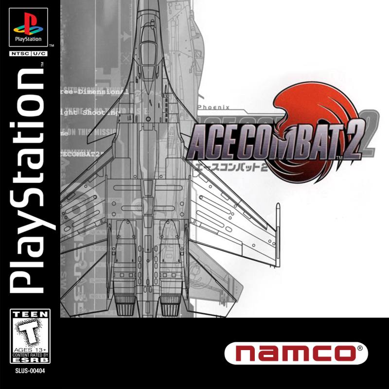 کاور بازی Ace Combat 2 نسخه پلی استیشن وان (PS1)