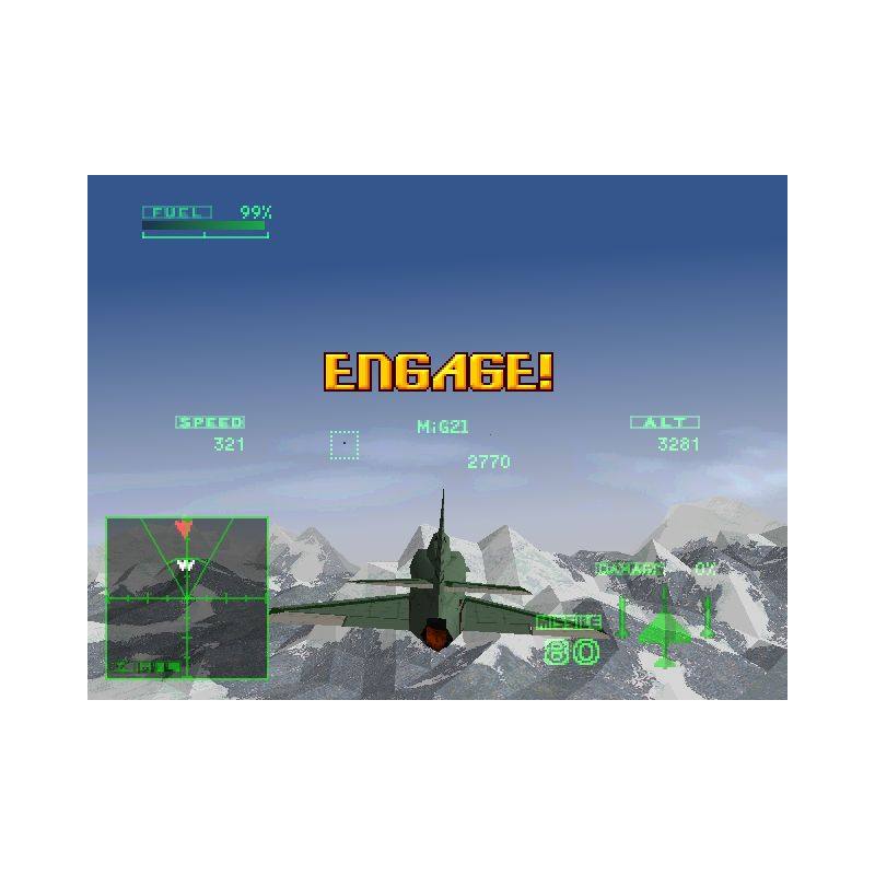 اسکرین شات و تصویر گیم پلی بازی Ace Combat 2 نسخه PS1 (پلی استیشن وان) تصویر 5