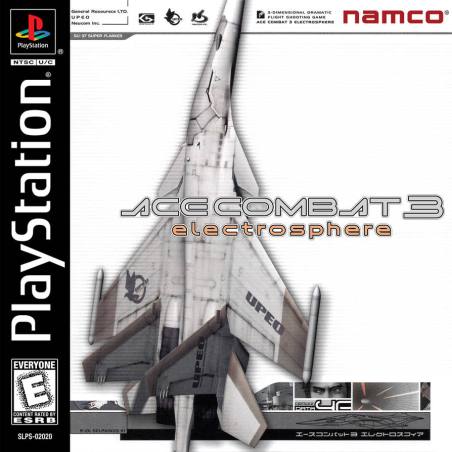 کاور بازی Ace Combat 3 نسخه Playstation یک