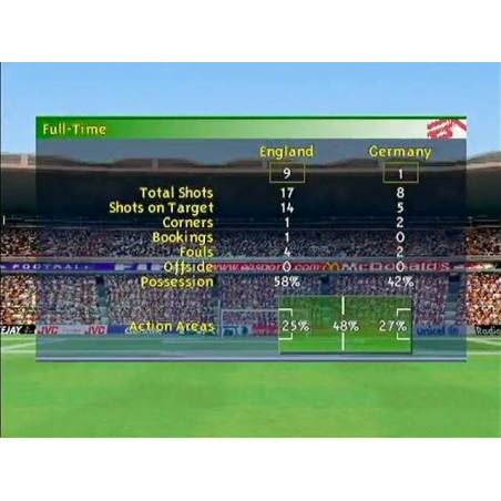 اسکرین شات و تصویر گیم‌پلی بازی FIFA 2000 مخصوص پلی استیشن وان (PS1) تصویر شماره 3
